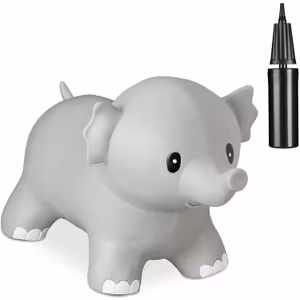 Relaxdays Hoppdjur Elefant Inklusive Luftpump