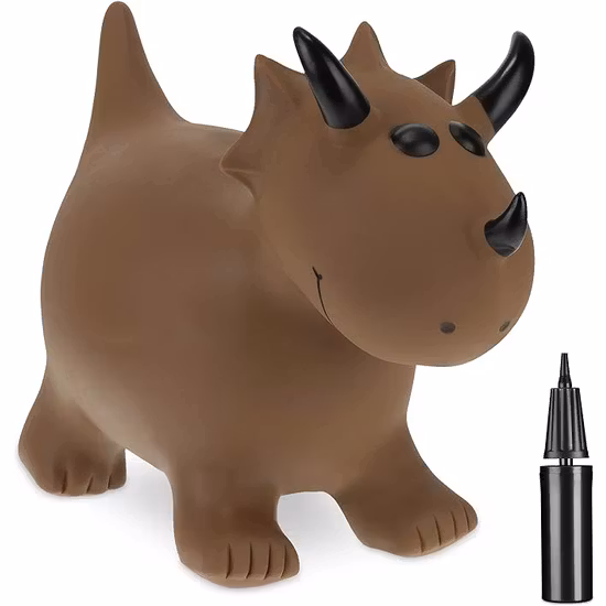 Relaxdays Hoppdjur Dinosaurie Inklusive Luftpump