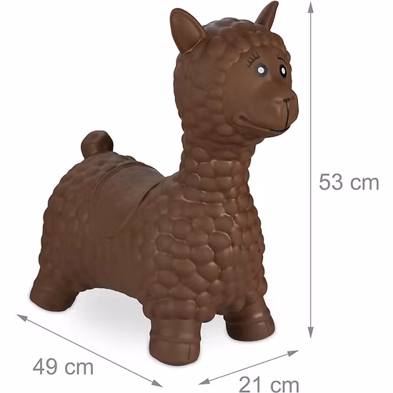 Relaxdays Hoppdjur Lama Inklusive Luftpump