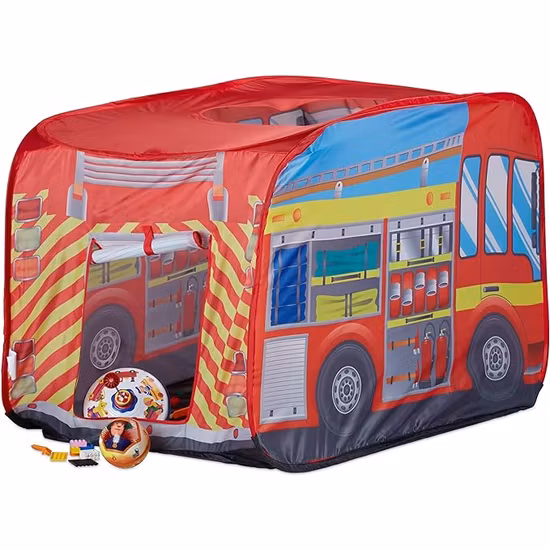 Relaxdays Lektält Brandbil