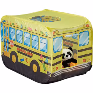 Relaxdays Lektält Skolbuss