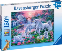 Ravensburger Pussel Enhörning I Solnedgång 150 Bitar