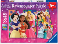 Ravensburger Disney Princess Pussel 3x49 Bitar