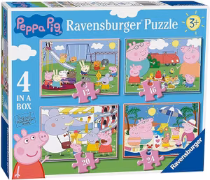 Ravensburger Greta Gris Pussel 12, 16, 20, 24 Bitar