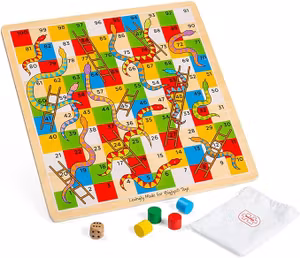 Bigjigs Toys Snakes and Ladders