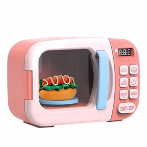 Beambox Toys Mikrovågsugn Med Tillbehör