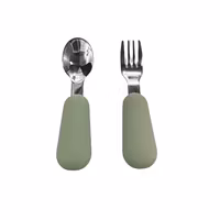 BabyBloom Barnbestick Stainless Steel Grön