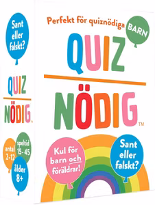 Kylskapspoesi Quiznödig sant eller falskt