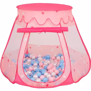 Selonis Lektält Med Bollar Rosa