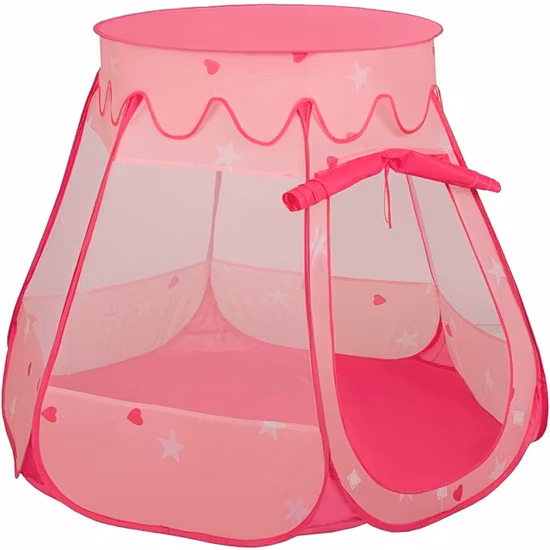 Selonis Lektält Med Bollar Rosa