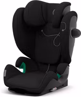 Cybex Solution G i-Fix Bältesstol Moon Black