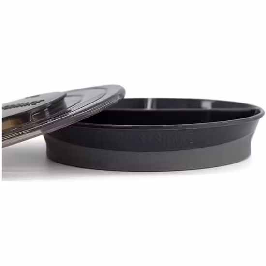 Twistshake Babytallrik med Lufttätt Lock Svart