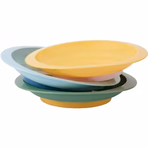 Badabulle Tallrik 3-Pack Med Sugkopp