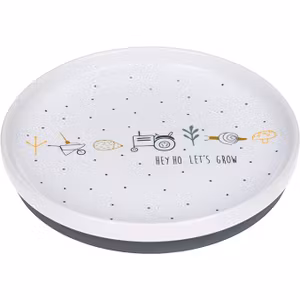 Lässig Tallrik Med Silikonring