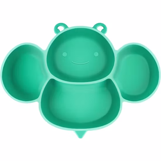 Vicloon Silikontallrik Bi Grön