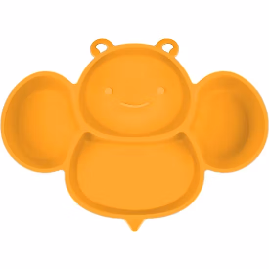 Vicloon Silikontallrik Bi Gul