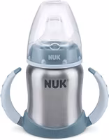 NUK Pipmugg Rostfritt Stål Blå