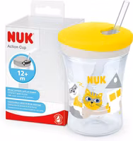 Nuk Action Cup 230ml Gul