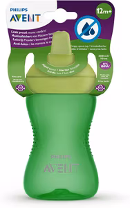 Philips Avent Soft Bitsäker Pipmugg 300 ml Grön