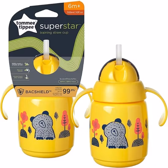 Tommee Tippee Superstar Pipmugg 190ml Gul