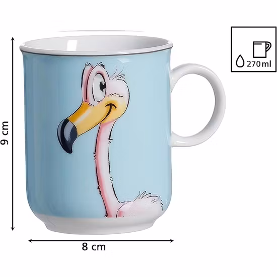 Ritzenhoff & Breker Barnservis I Porslin Flamingo