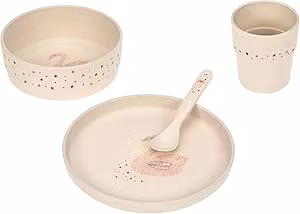 Lässig Barnservis 4 Delar Svan