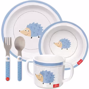 Sigikid Barnservis Igelkott Blå