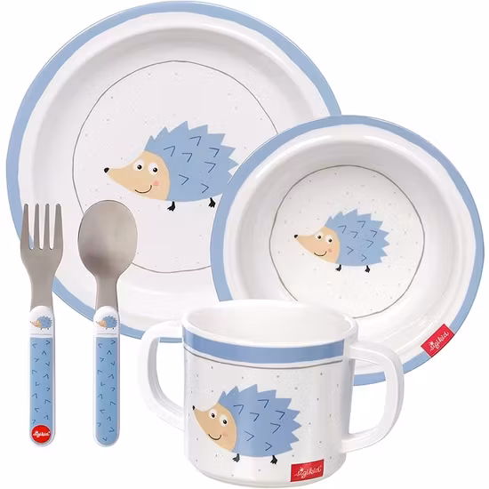 Sigikid Barnservis Igelkott Blå