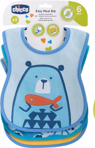 Chicco Haklapp 3-Pack Bomull