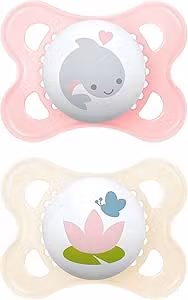 MAM Original Nappar 0-6 månader Rosa