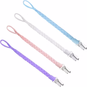 Napphållare Bomull 4-pack Lila/Rosa