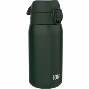 Ion8 Stålflaska 400 ml Mörkgrön