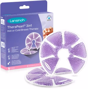 Lansinoh Thera Pearl 3-in-1 Hot or Cold Bröstvård