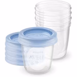 Philips Avent Mjölkförvaringsmuggar Transparent