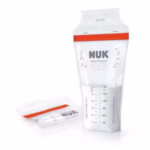 NUK bröstmjölkspåsar 25-pack