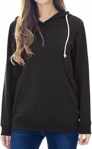 Smallshow Amningströja Hoodie Svart