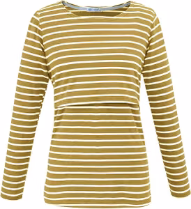 Smallshow Långärmad Amningstopp Gul