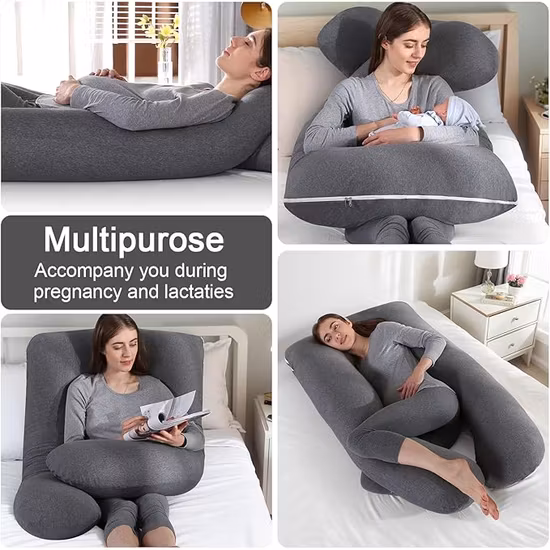 Shanna Gravidkudde Grå