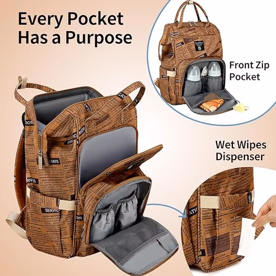 Pomelo Skötväska Brown