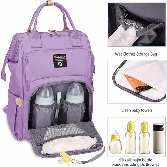 Pomelo Skötväska Lavendel