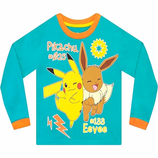 Pokemon Pyjamasset Grön
