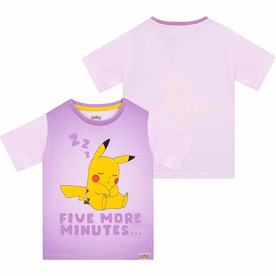 Pokemon Pyjamasset Pikachu Five More Minutes