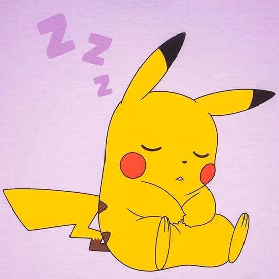Pokemon Pyjamasset Pikachu Five More Minutes