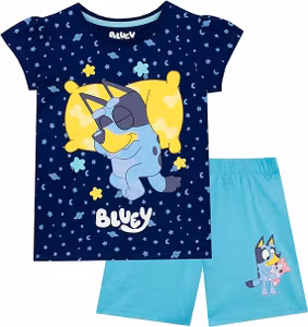 Bluey Pyjamasset Kortärmad