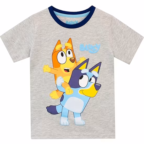 Bluey Pyjamasset Grå/Blå