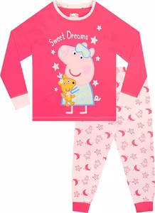 Greta Gris Pyjamasset Sweat Dreams Rosa