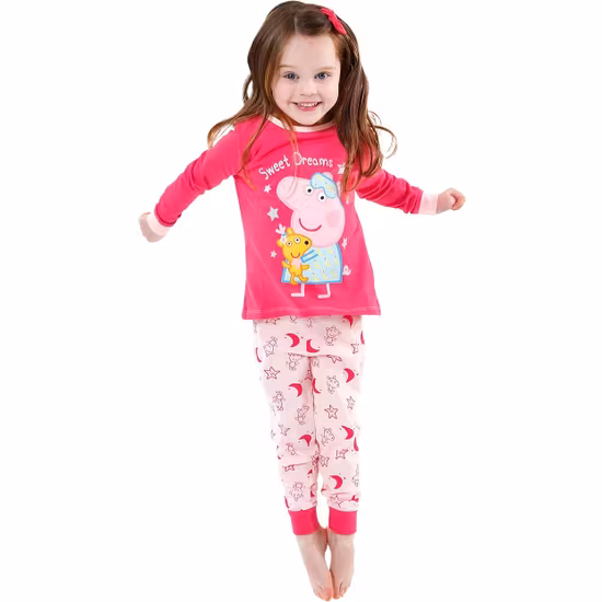 Greta Gris Pyjamasset Sweat Dreams Rosa
