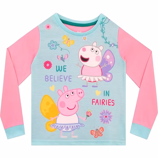 Greta Gris Pyjamasset Rosa