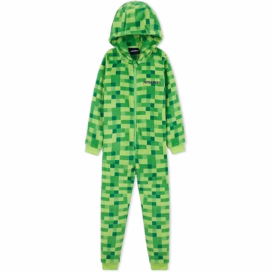 Minecraft Onesie Grön