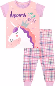Harry Bear Pyjamasset Enhörning Rosa